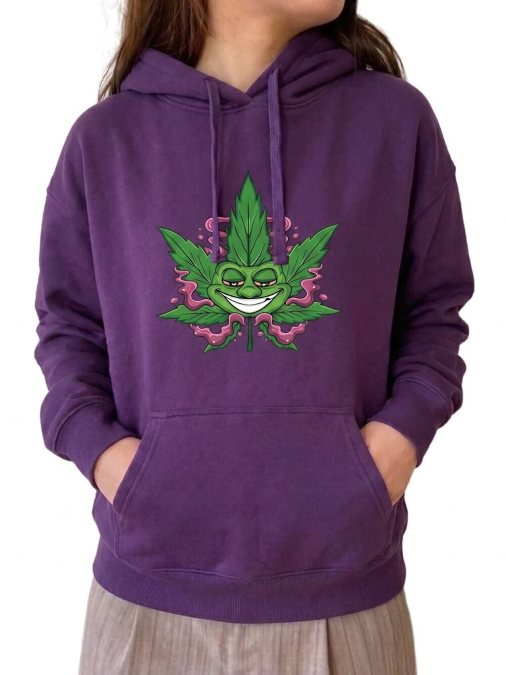HIGH LIFE PURPLE HOODIE (XL)